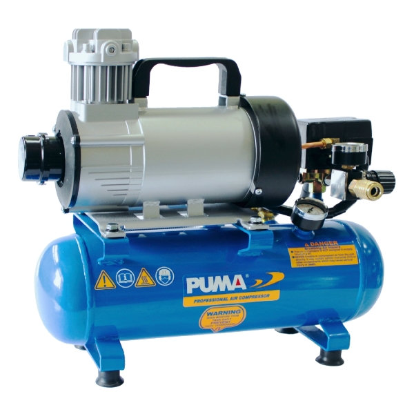 Puma PD1006 3/4-HP 1.5-Gallon 12-Volt Continuous Duty DC Air Compressor